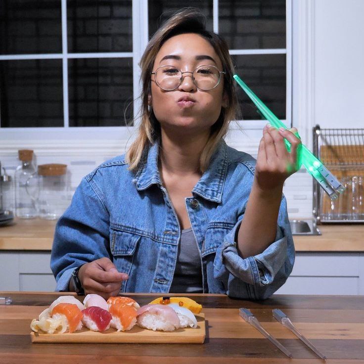 Light Up Your Culinary Experience with LED Glowing Chopsticks