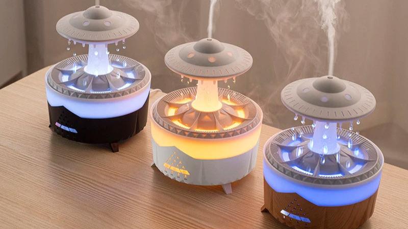 UFO Raindrop Humidifier Water Drop Air